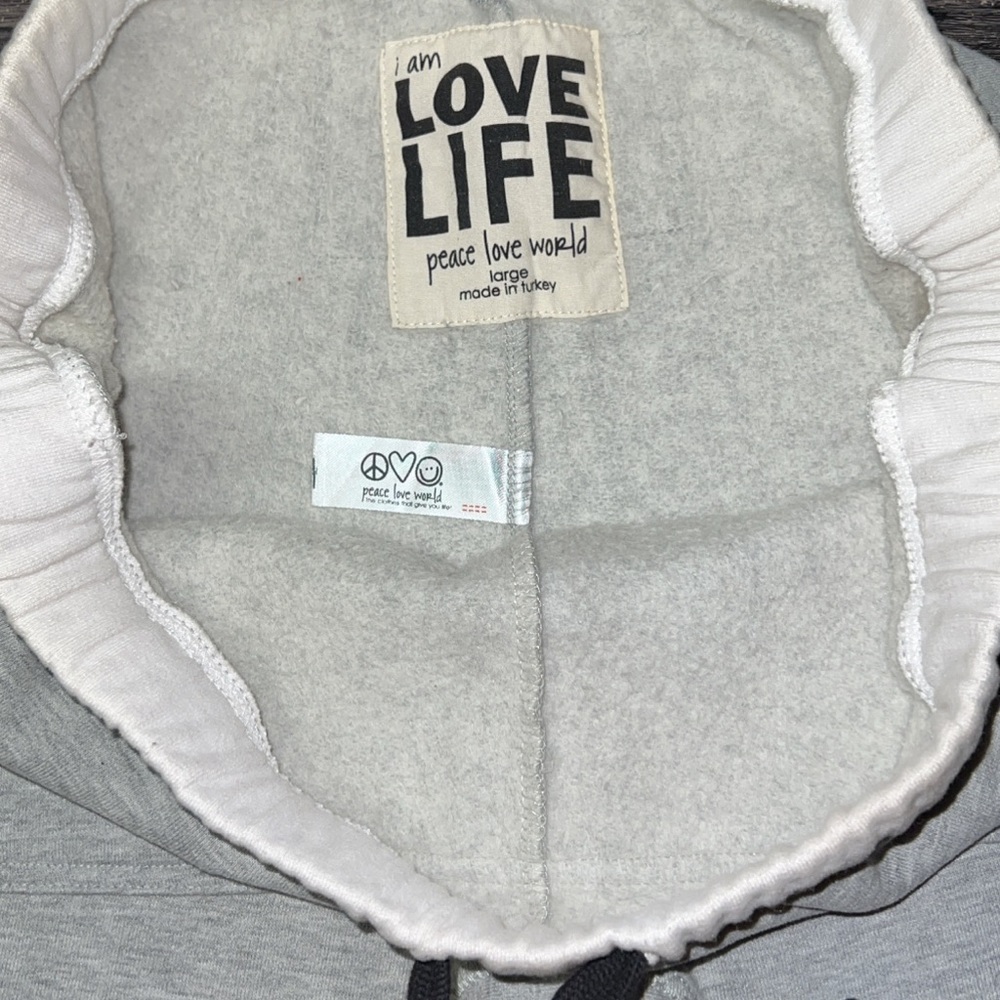 Peace Love World Sweatpants